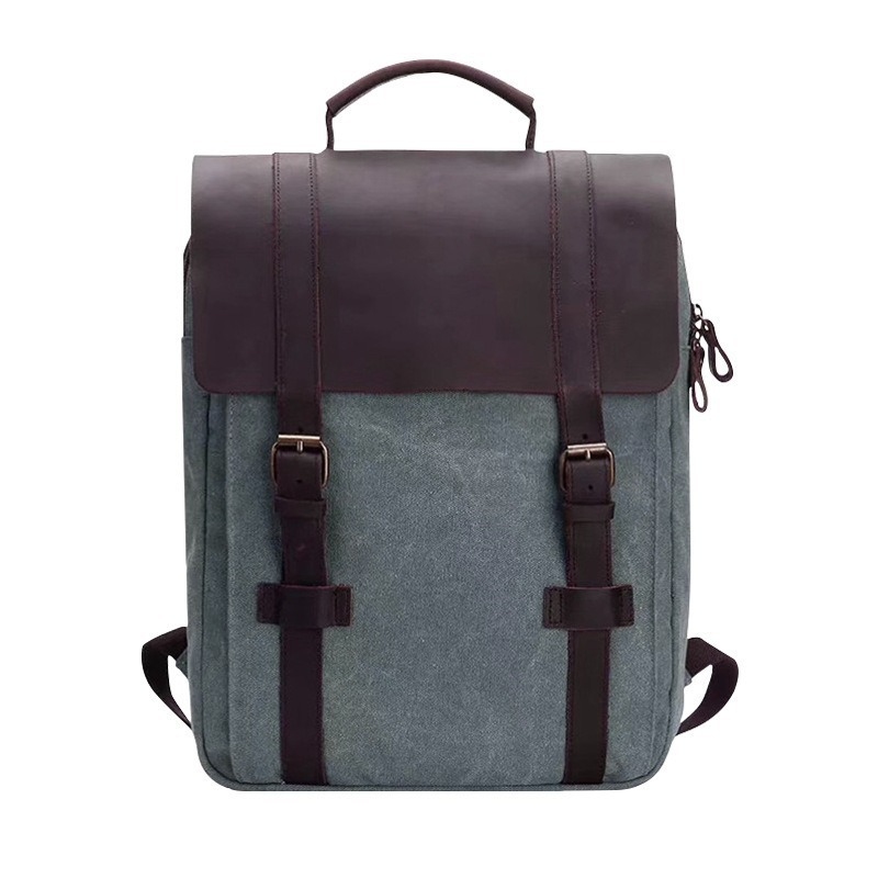 Canvas Backpack Casual - Fashion trend backpack schoolbag men's casual
