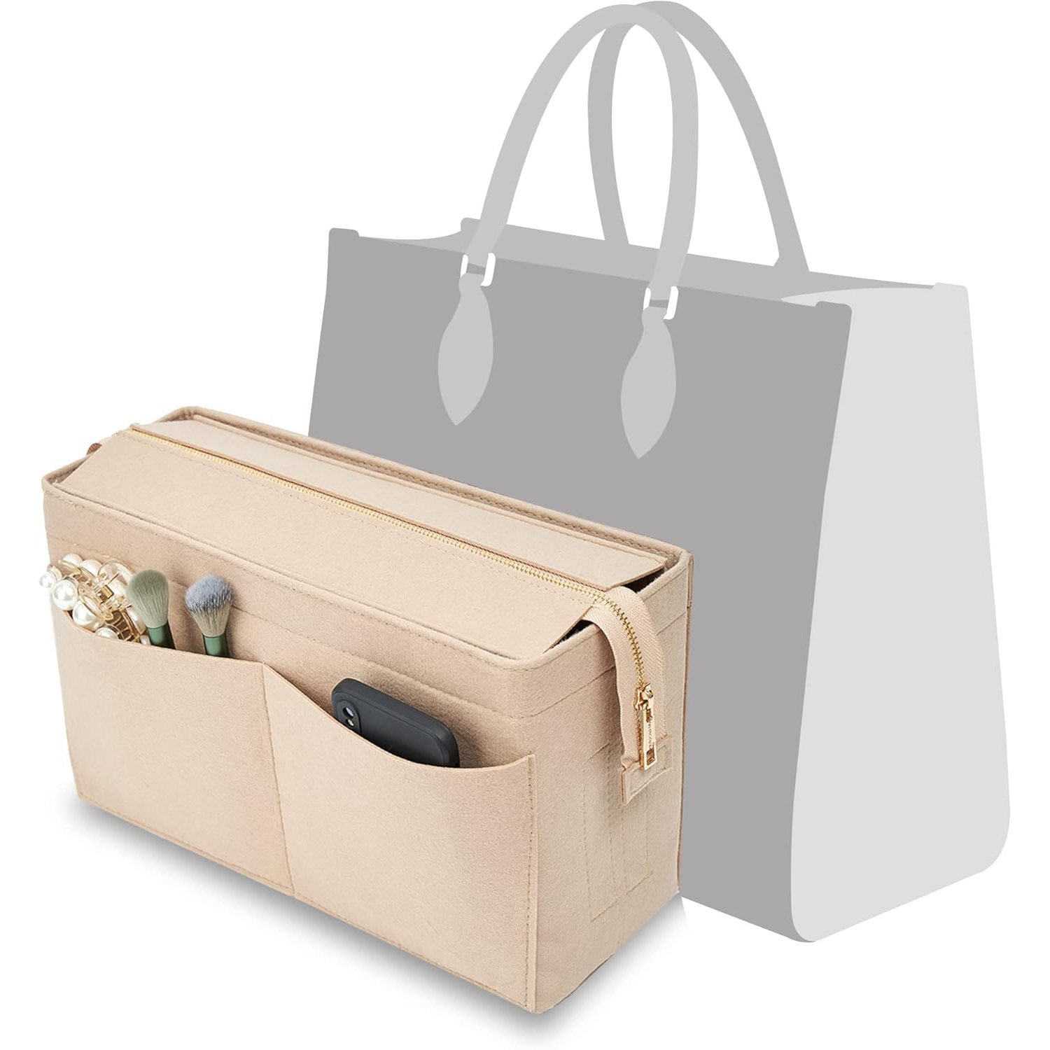 Felt Purse Organizer Insert On – обзор и цена Backpack Insert Organizer