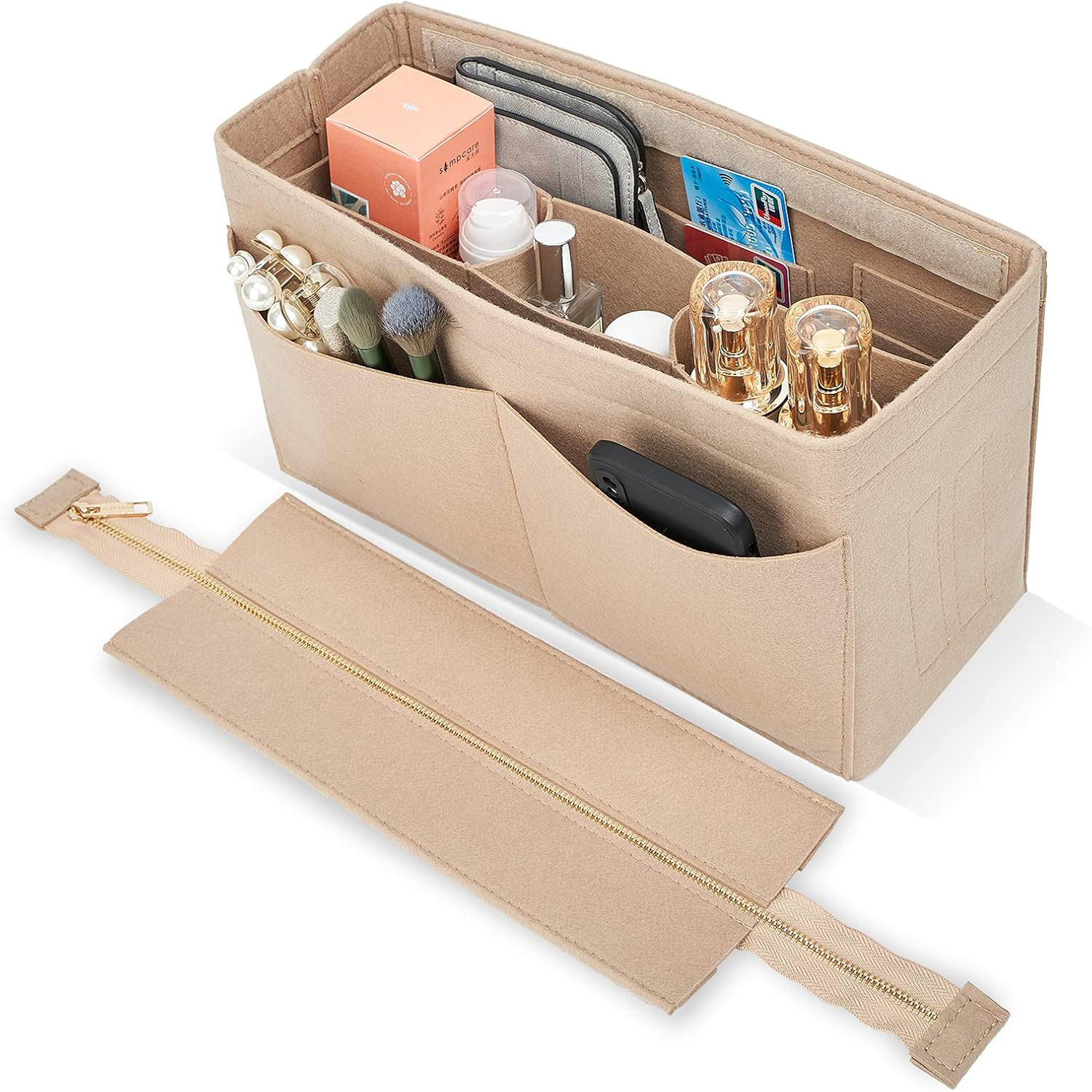 Felt Purse Organizer Insert On – обзор и цена Backpack Insert Organizer
