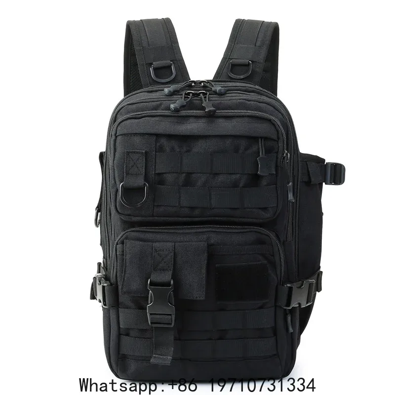 1000D Waterproof  Backpack Tac – обзор и цена Sling Backpack Shoulder