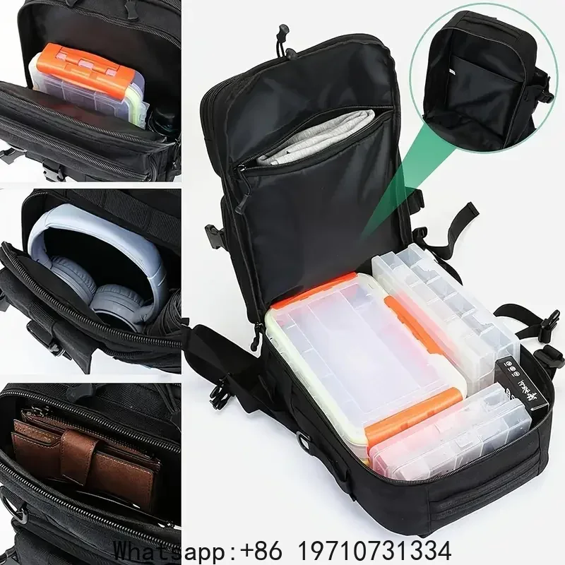 1000D Waterproof  Backpack Tac – обзор и цена Sling Backpack Shoulder