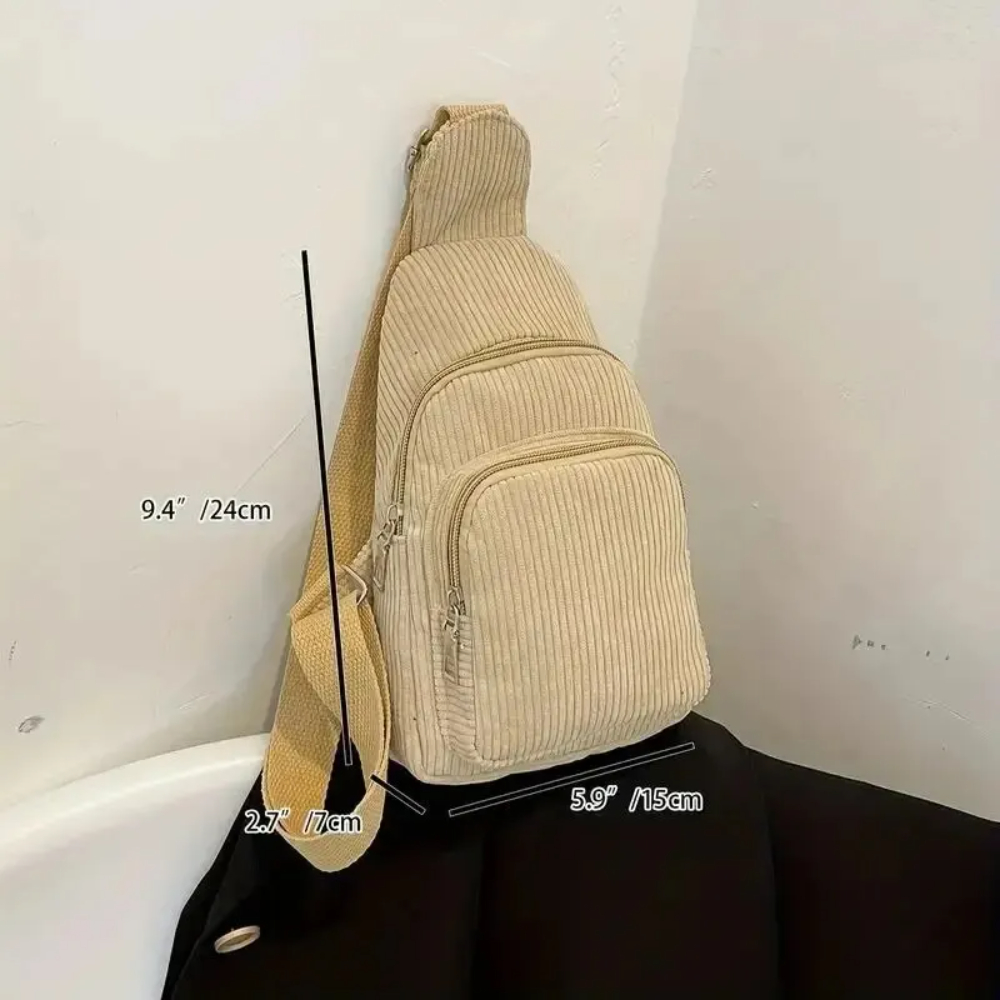 Vintage Corduroy Crossbody Bag – обзор и цена Mini Backpack Purse