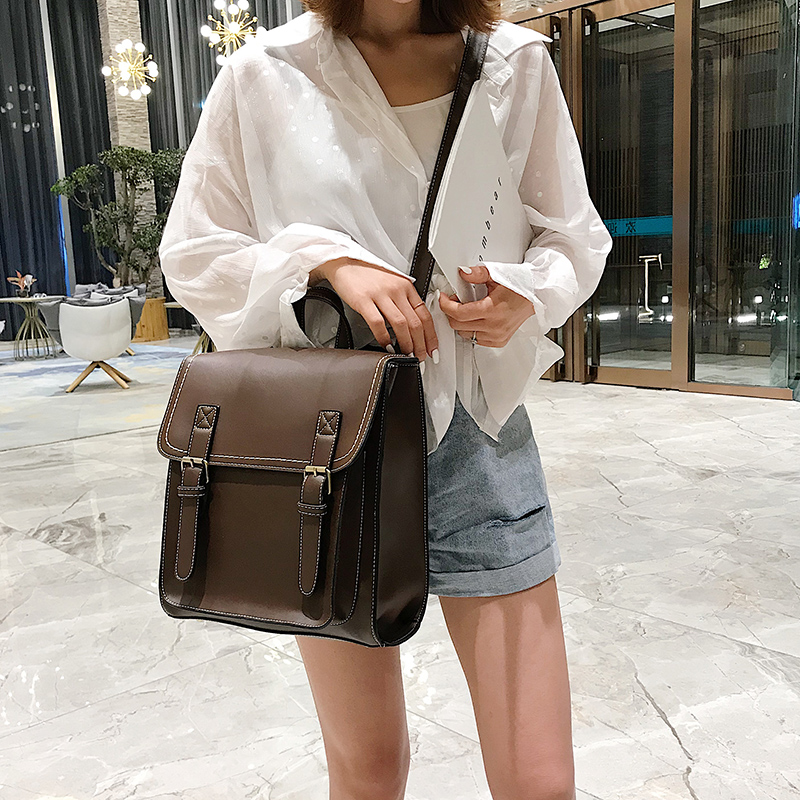 Vintage Backpack Female Pu Lea – обзор и цена Leather Backpack Vintage