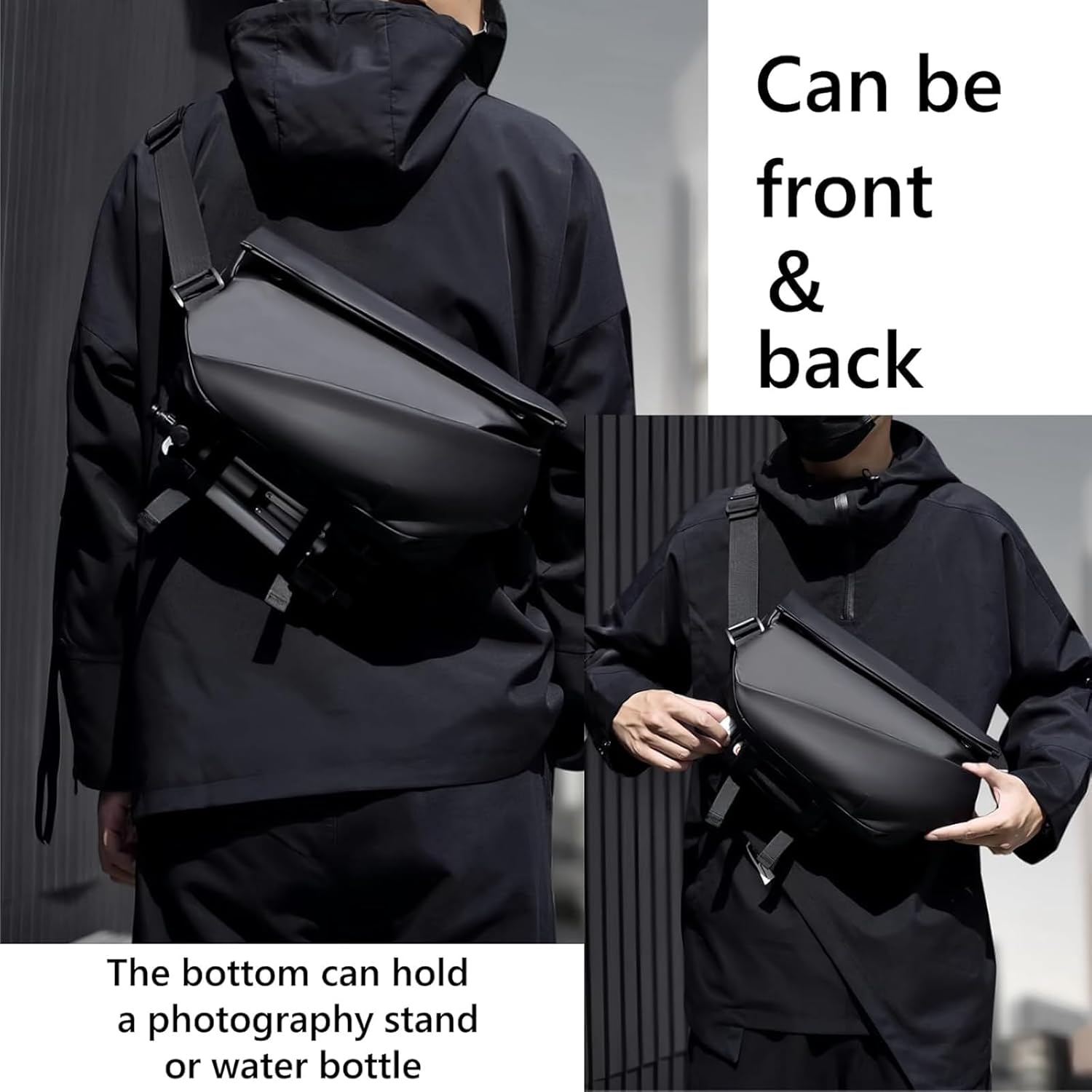 Large Anti-Theft Crossbody Bag – обзор и цена Sling Backpack Shoulder