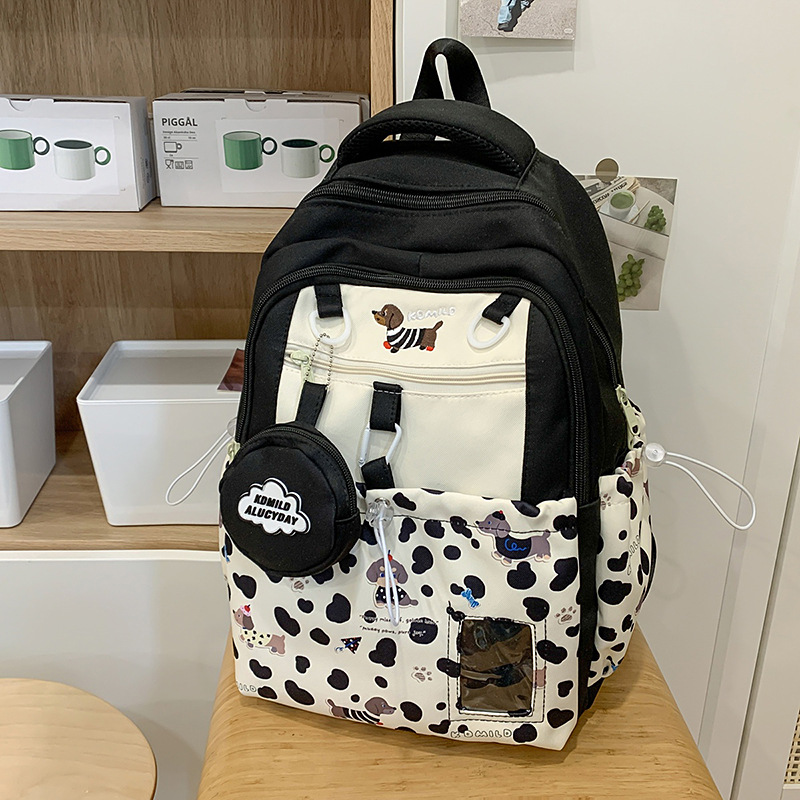 Sweet College Style Spliced Ba – обзор и цена School Backpack Teen