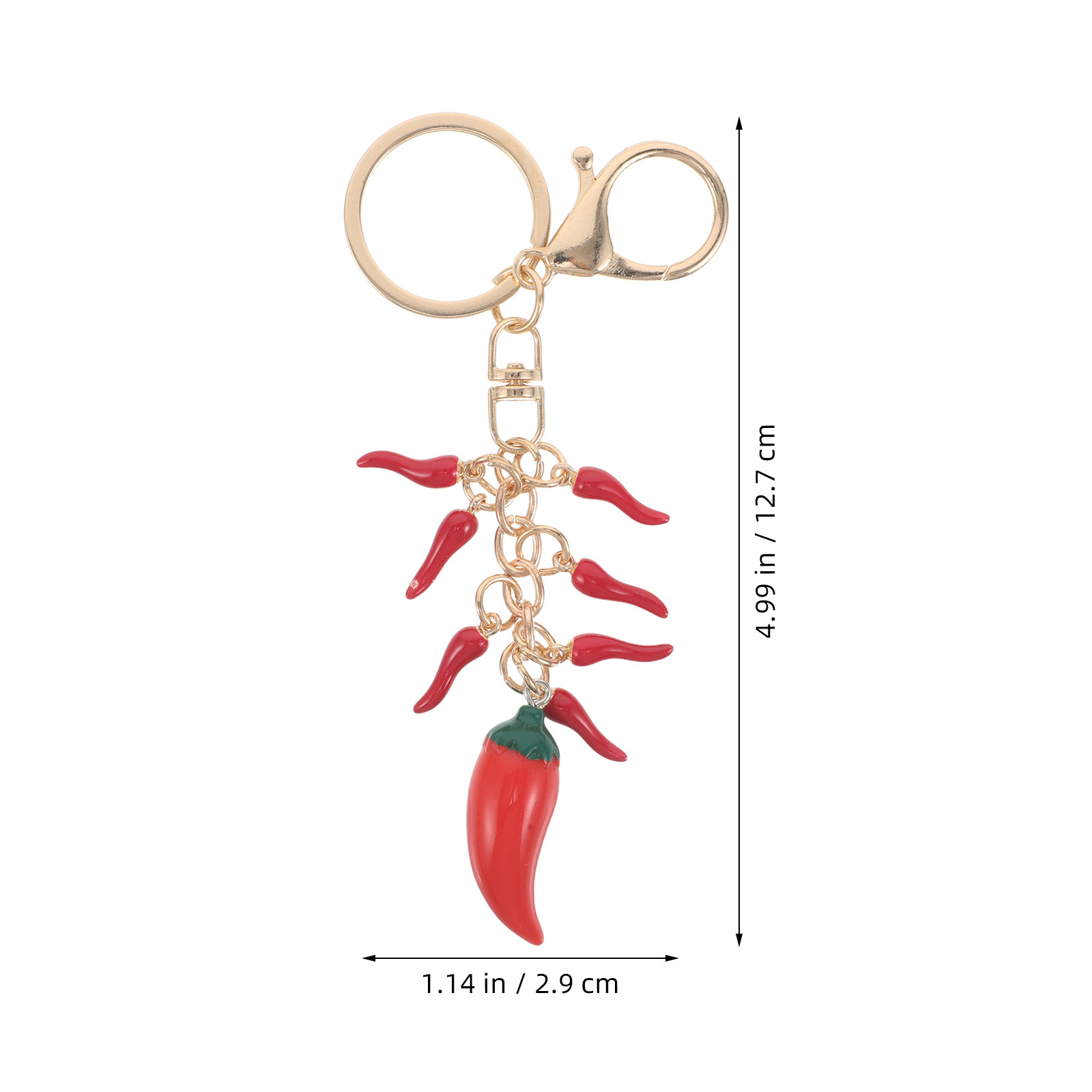 2Pcs Kawaii Chili Pepper Keych – обзор и цена Mini Backpack Purse