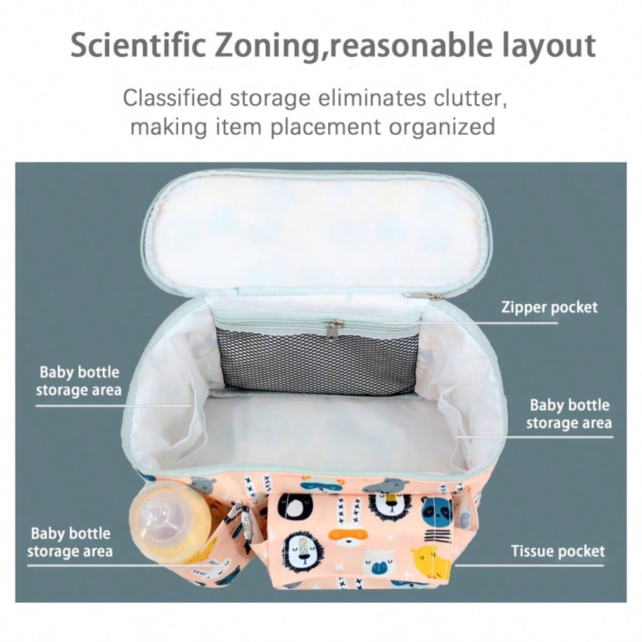 Stroller hanging bag, large mu – обзор и цена Backpack Insert Organizer