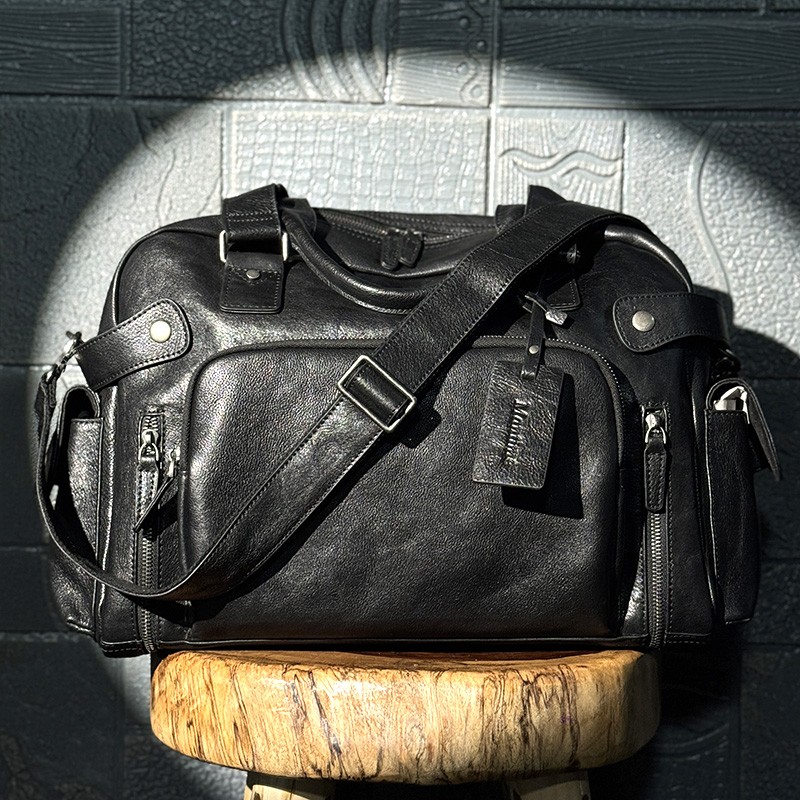 Vintage vegetable tanned leath – обзор и цена Canvas Backpack Casual