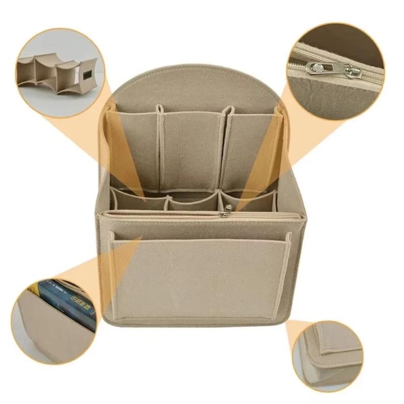 Portable Backpack Felt Insert  – обзор и цена Backpack Insert Organizer