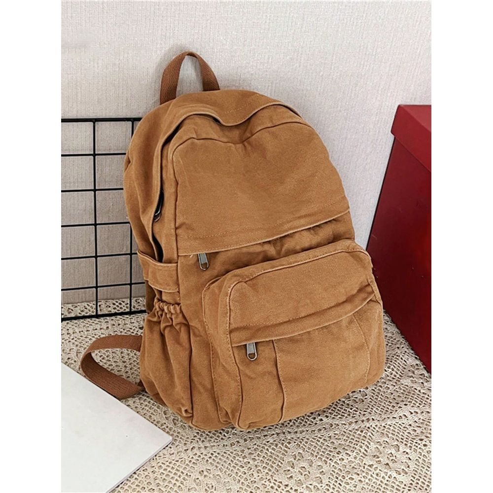 Fashionable Canvas Backpack Fo – обзор и цена School Backpack Teen