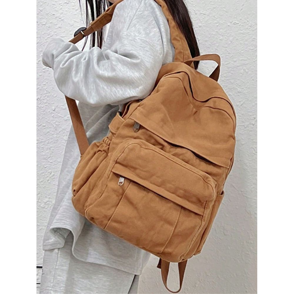 Fashionable Canvas Backpack Fo – обзор и цена School Backpack Teen