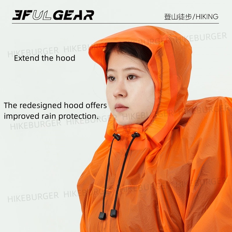 3F UL GEAR 3 in1 Rain Poncho O – обзор и цена Rain Cover Backpack