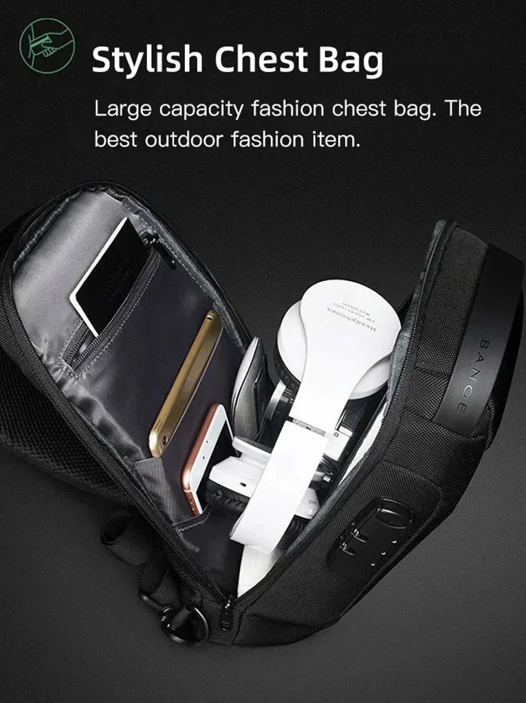 Business Travel Men's Crossbod – обзор и цена Travel Backpack Anti Theft