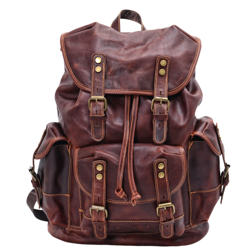 European and American vintage  – обзор и цена Leather Backpack Vintage