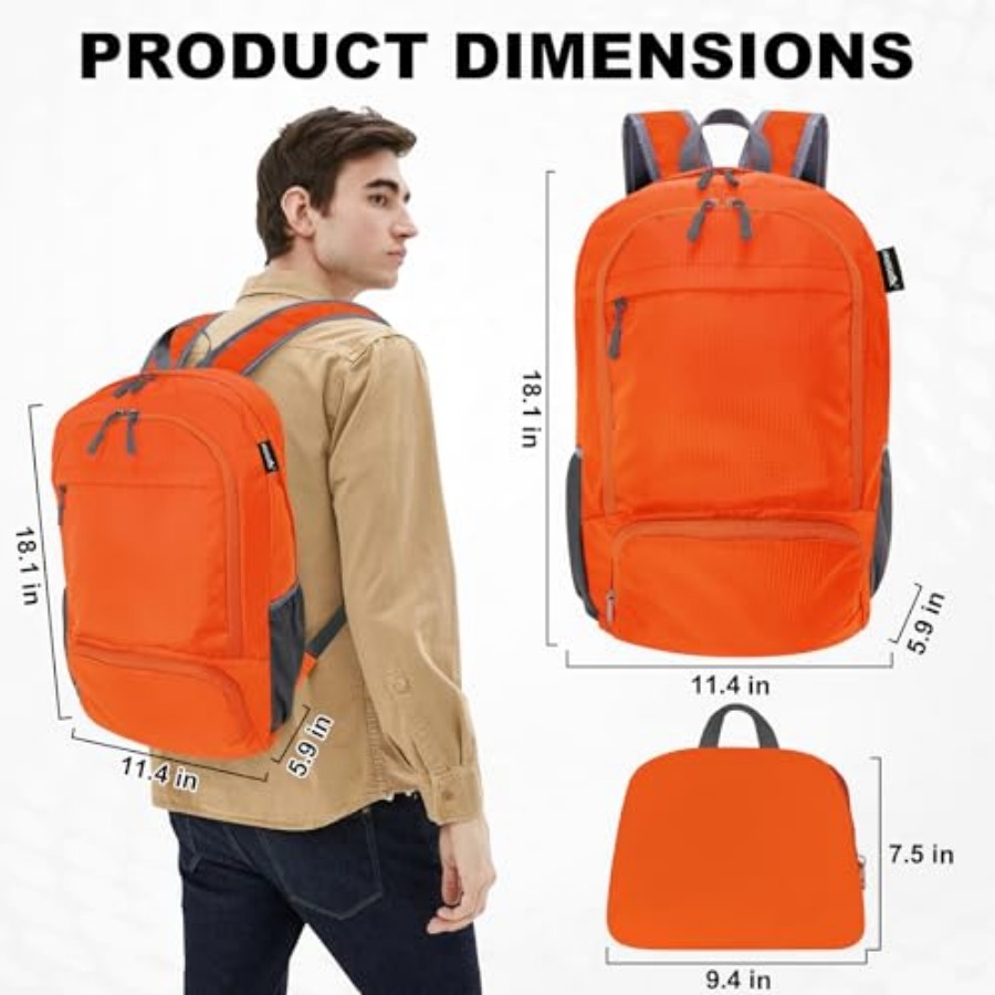 20L Lightweight Packable Hikin – обзор и цена Foldable Backpack Small